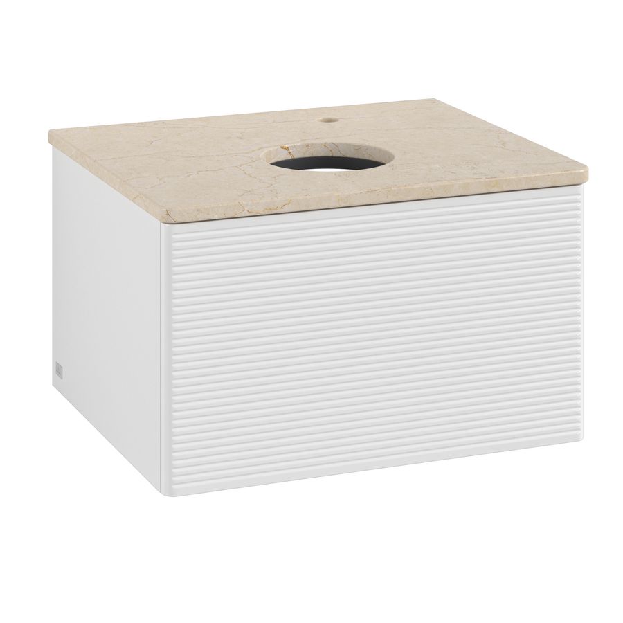 Wastafelonderkast Antao 600x360x500mm G.White.L L29153GF