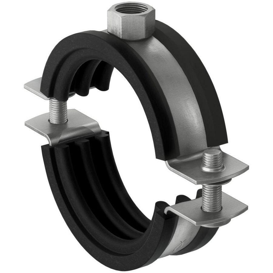 Pijpbeugel FRS 1 1/2" M8 RVS A2 VVE=25