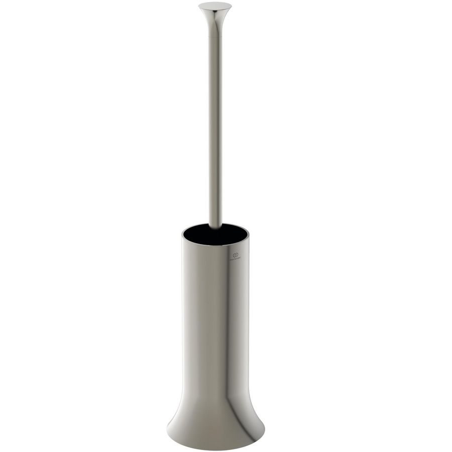 Closetborstelgarnituur 120x120x513mm silver storm (rvs-look) La Dolce Vita