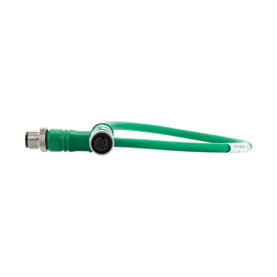 SmartWire T-conn., kabel 5p rond 0,3 m., M12 male en M12 fem