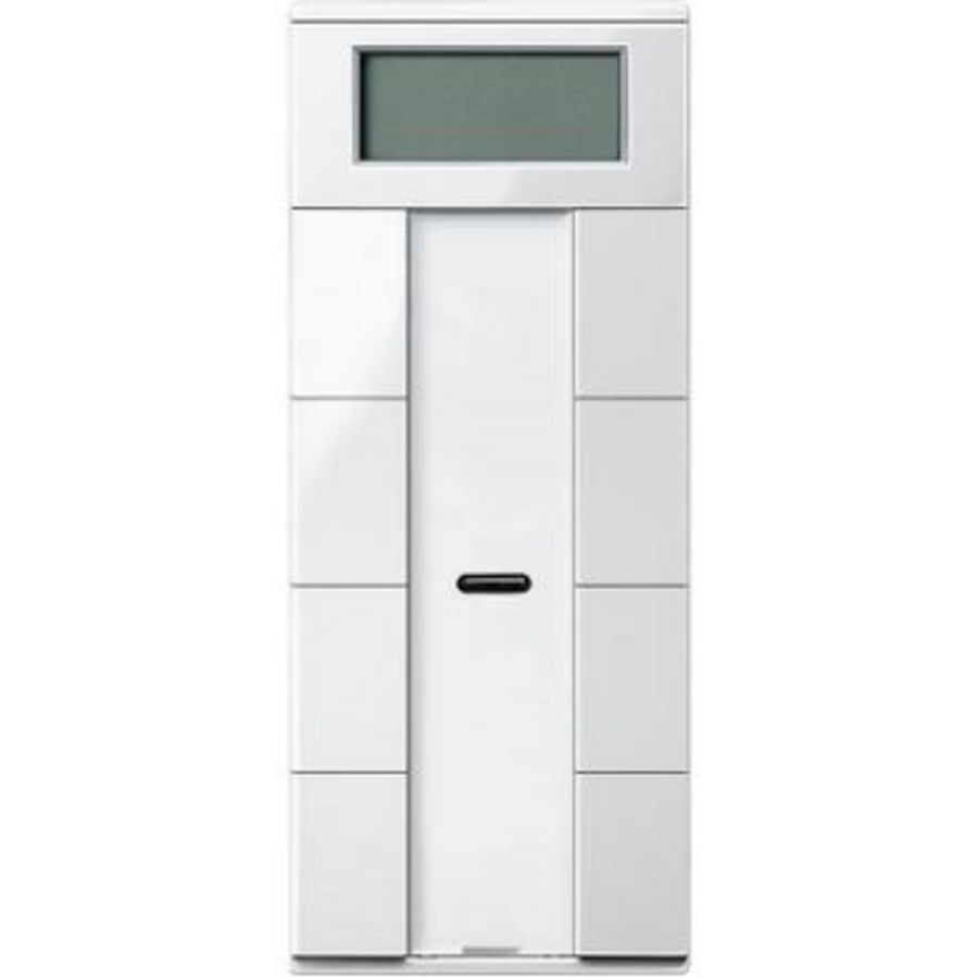 Impulsdrukker 4-voudig Temp.regelaar Polarwit Systee KNX