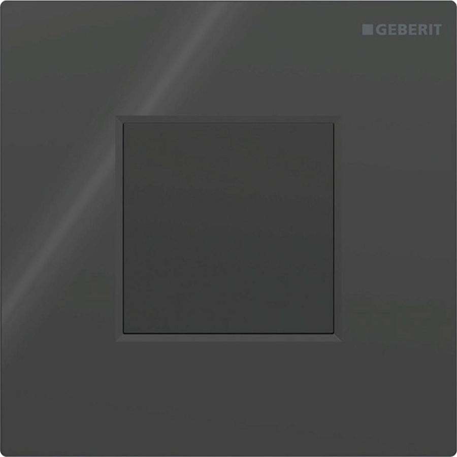 Urinoirsturing batterijvoeding TYPE-01 SQUARE Gitzwart RAL 9005