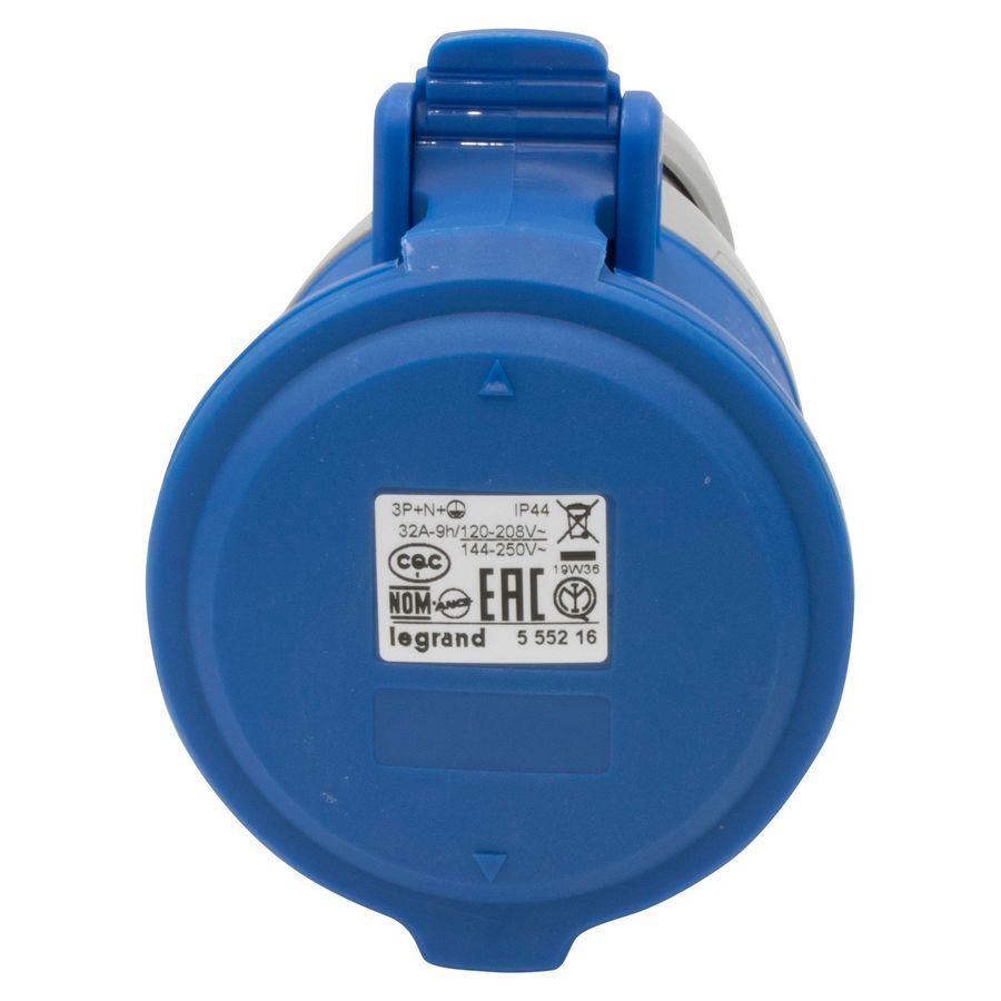 Koppelcontactstop 230V 32A 5-polig IP44 P17