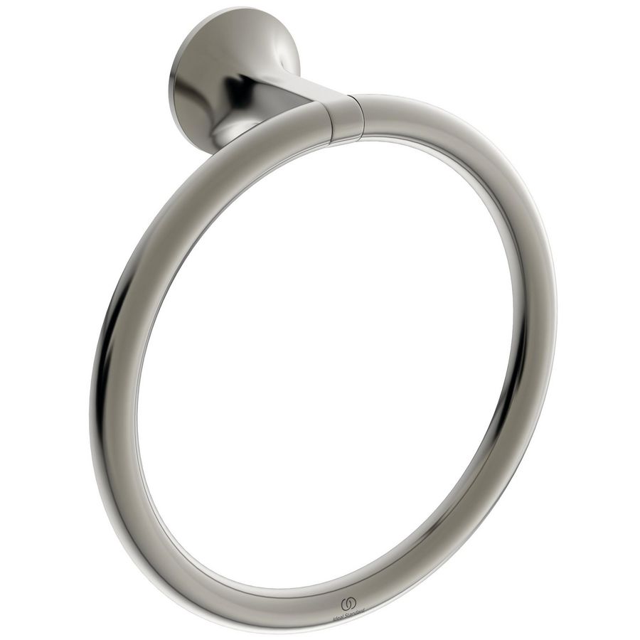 Handdoekring 218x79x239mm silver storm (rvs-look) La Dolce Vita