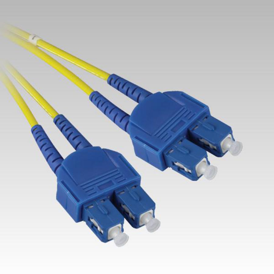 F.O. netwerkkabel / patchkabel SC SC duplex SM 9/125 2.0mtr.