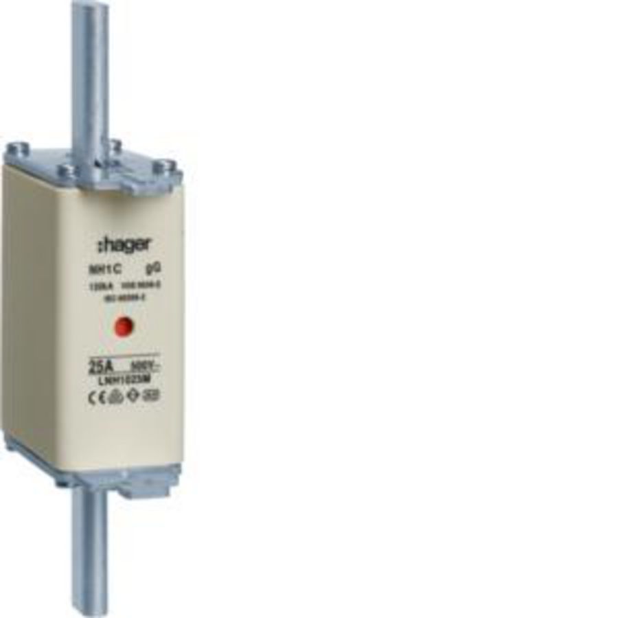 Mespatroon NH1C 25A 500V gG combimelder VVE=3