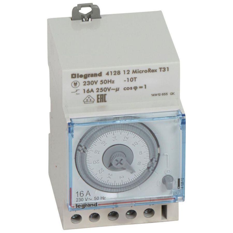 Dagklok T31 analoog 230V MicroRex