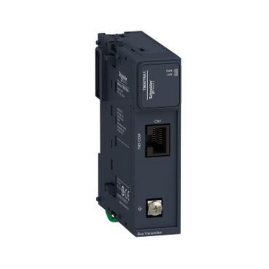 Bus transmitter 2xgroene LEDs RJ45/schroefklemme Modicon TM3