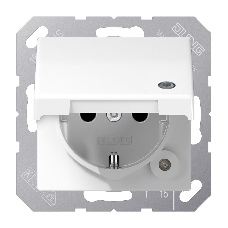 Wandcontactdoos alp.w.m.R/A ko.l.&kl.d. AS500