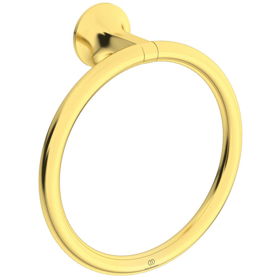 Handdoekring 218x79x239mm brushed gold La Dolce Vita