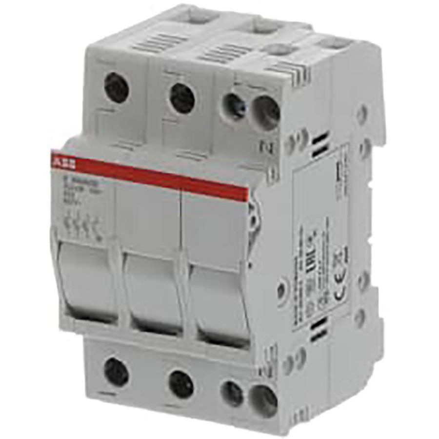 Zekeringhouder 3p+n max 32A voor 103x38mm fuse