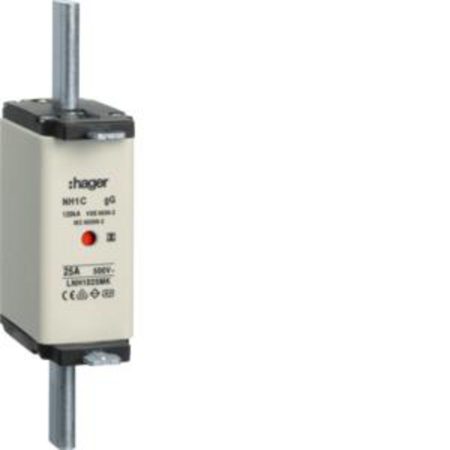 Mespatroon NH1C 25A 500V gG combimelder geisoleerd VVE=3