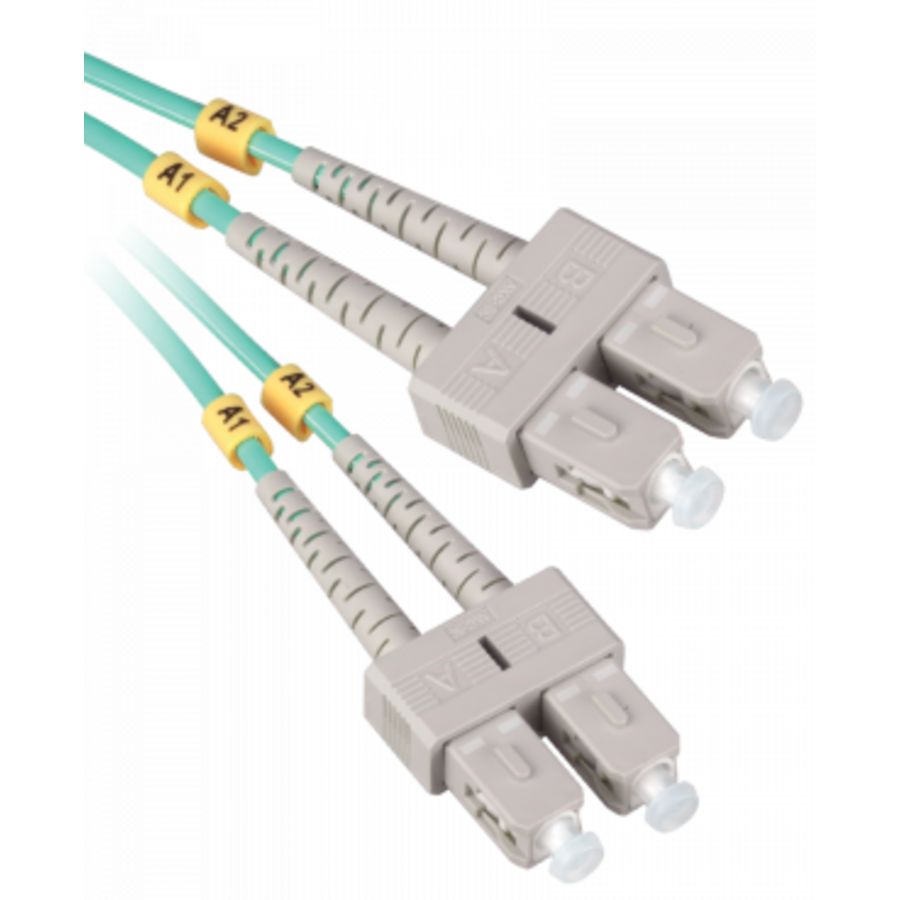 SC SC duplex OM3 50/125 1.0mtr.
