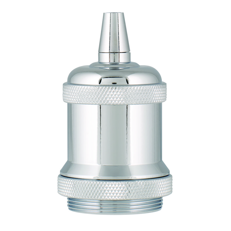 Lamphouder Retro Alu E27 chroom