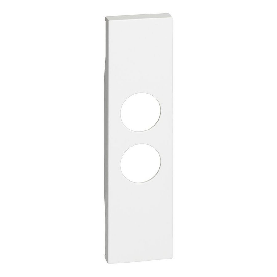 Sierplaat TV-SAT contactdoos wit 1 module LivingNow VVE=10