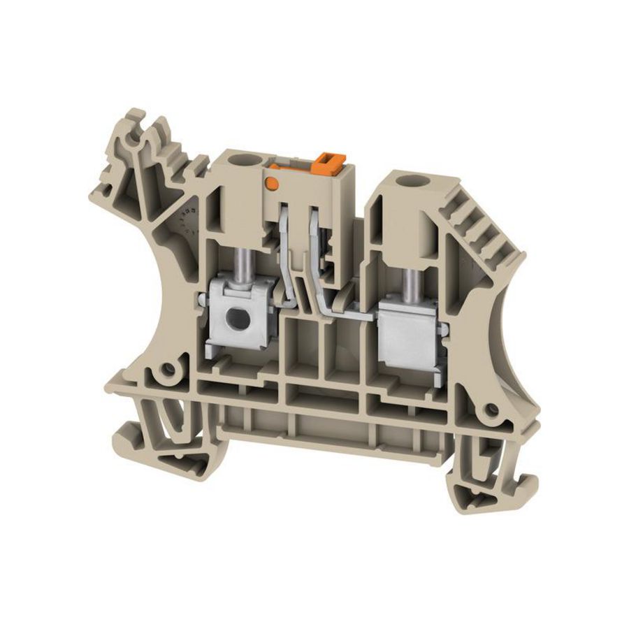 Scheidingsklem d.beige 4mm² 32A 4 VVE=50