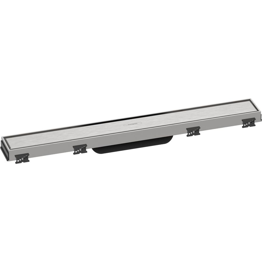 Douchegoot RainDrain Match rechte 600 met Stainless Steel