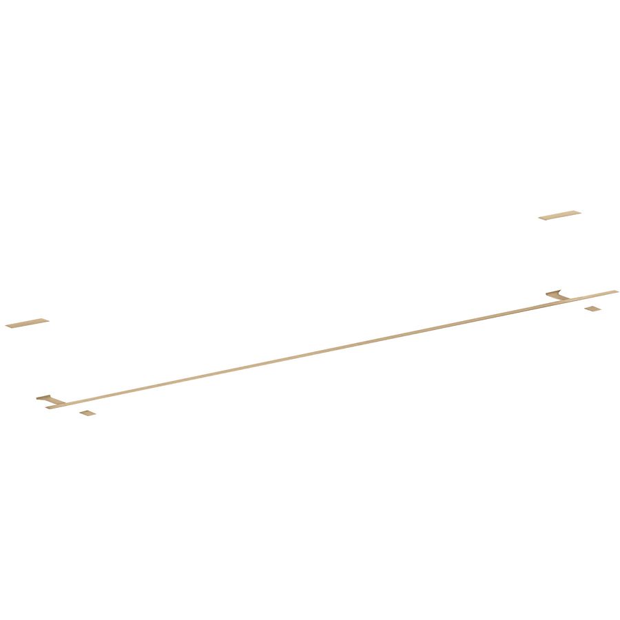 AXOR Universal Rectangular badlakenrek 600mm Brushed Bronze