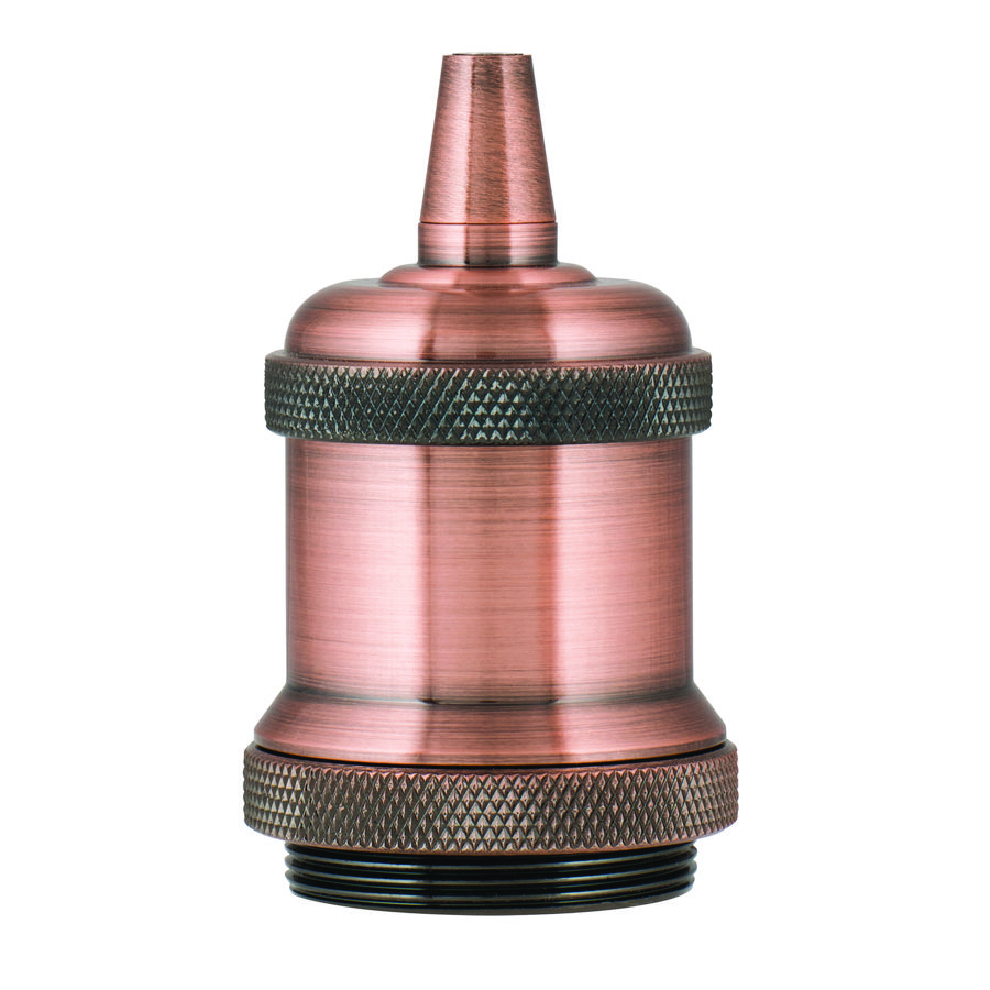 Lamphouder Retro Alu E27 antiek koper