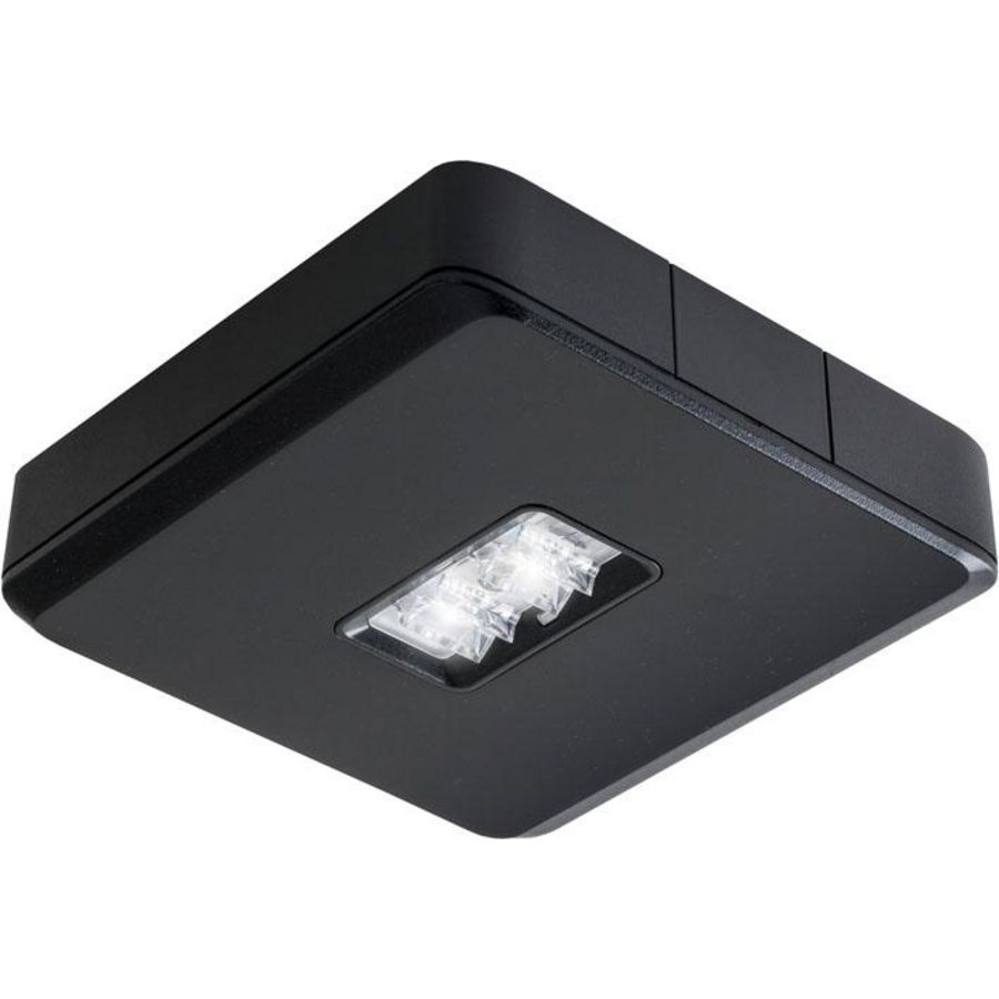 Centraal 2W 220V zwart opbouw led armatuur 7TCA091130R0510