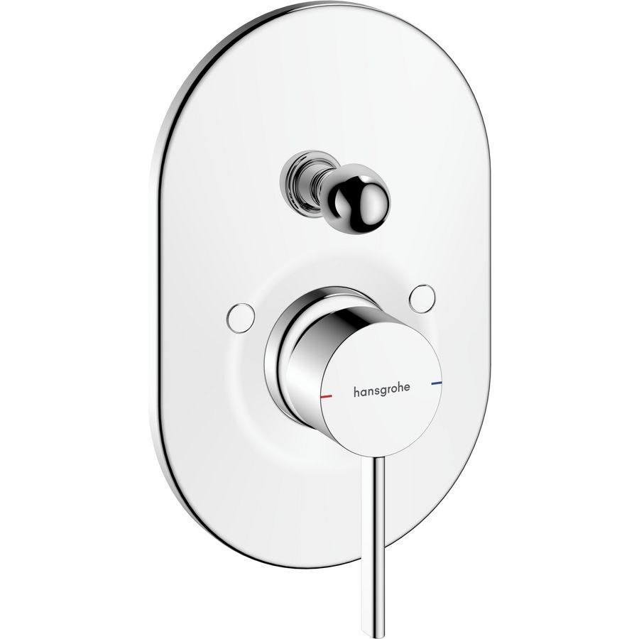 Inbouwmengkraan Zesis S 1-hendel inbouw badmengkraan chroom