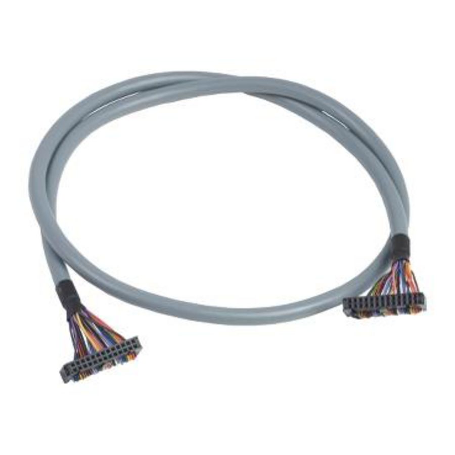 Discrete I/O aansluitkabel mod. basiscontroller TwidoFast