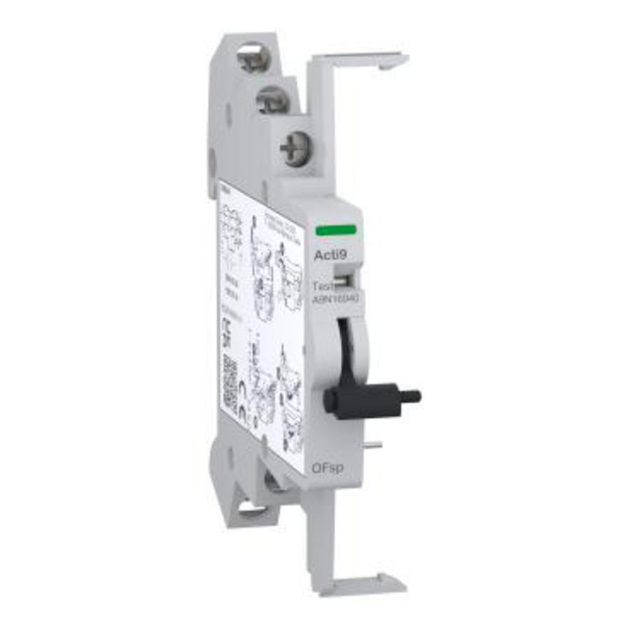 Acti9 RCCB-ID, OFsp, Hulpcontact, 1C/O, 1NC, Voor RCCB-ID 12