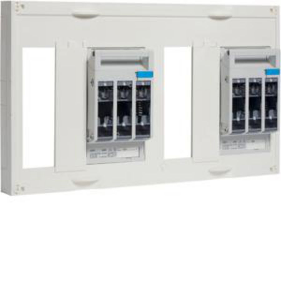 Mespatroonlastscheider-bouwunit univers N 2xNH00 railsysteem