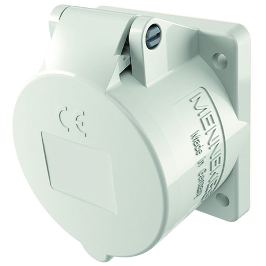 Inbouwwandcontactdoos 16A 3-polig  3H 50-250VDC IP44
