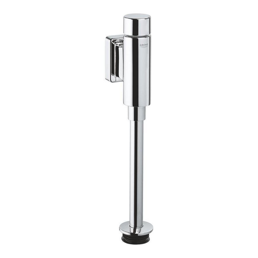 Rondo urinoirspoeler chroom 1/2 met stopkraan