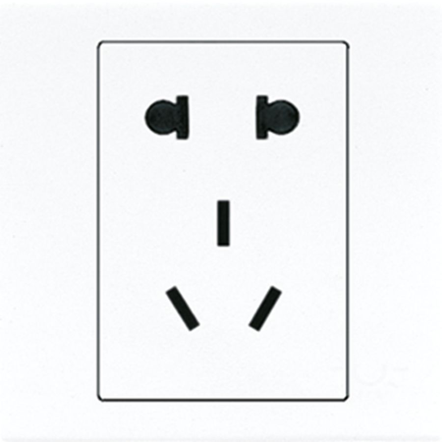 Wandcontactdoos combinatie alp.wit voor China VVE=10