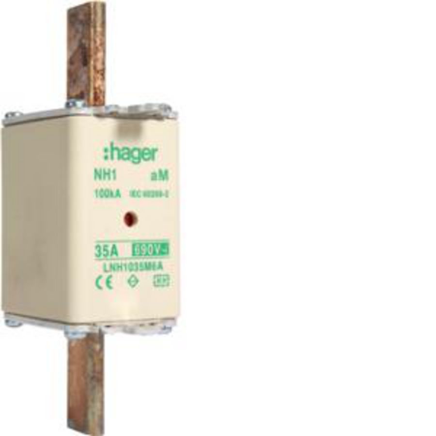 Mespatroon NH1 35A 690V aM combimelder VVE=3