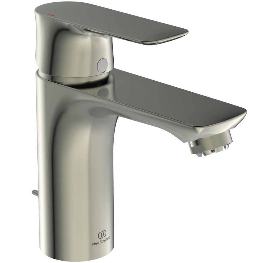 Connect Air wastafelmengkraan met waste lage druk silver storm (rvs look)