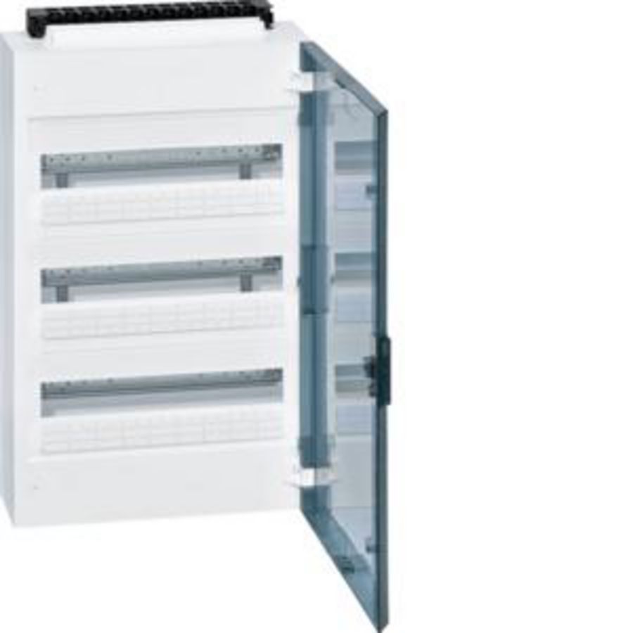 Opbouwverdeler Vega IP40 400x625x145mm 3x18 mod. Deur