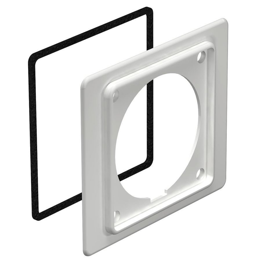 Tussenflens 16A voor CEE-inbouwdoos 2392 lichtgrijs VVE=5