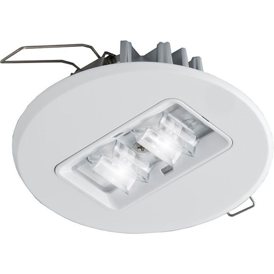 Centraal 2W 230V rond wit inb led armatuur 7TCA091130R0540