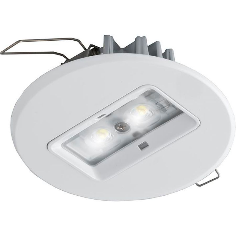 Centraal 2W 230V rond wit inb led armatuur 7TCA091130R0541