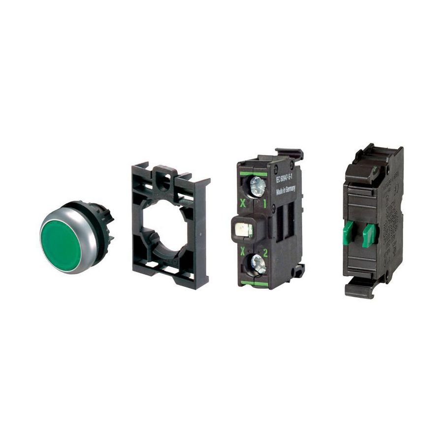 Signaaldrukknop M22-DL-G-K10LED230-BVP