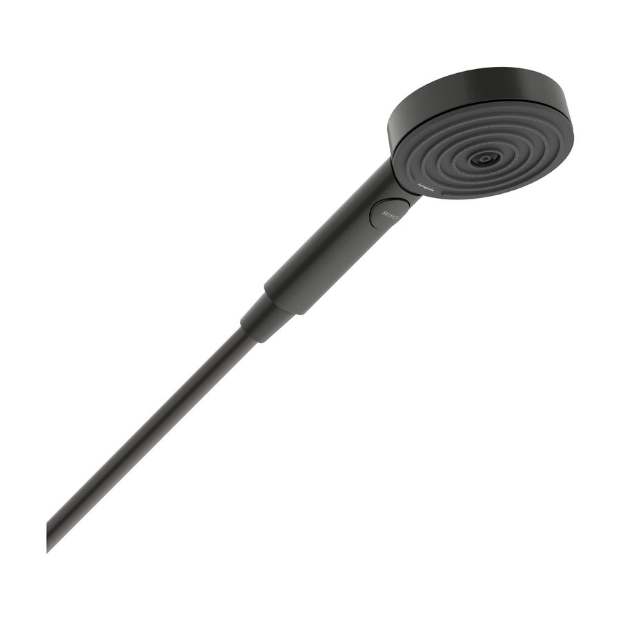 Pulsify Select S Handdouche 105 3 straalsoorten Ontspanning EcoSmart Brushed Black Chrome