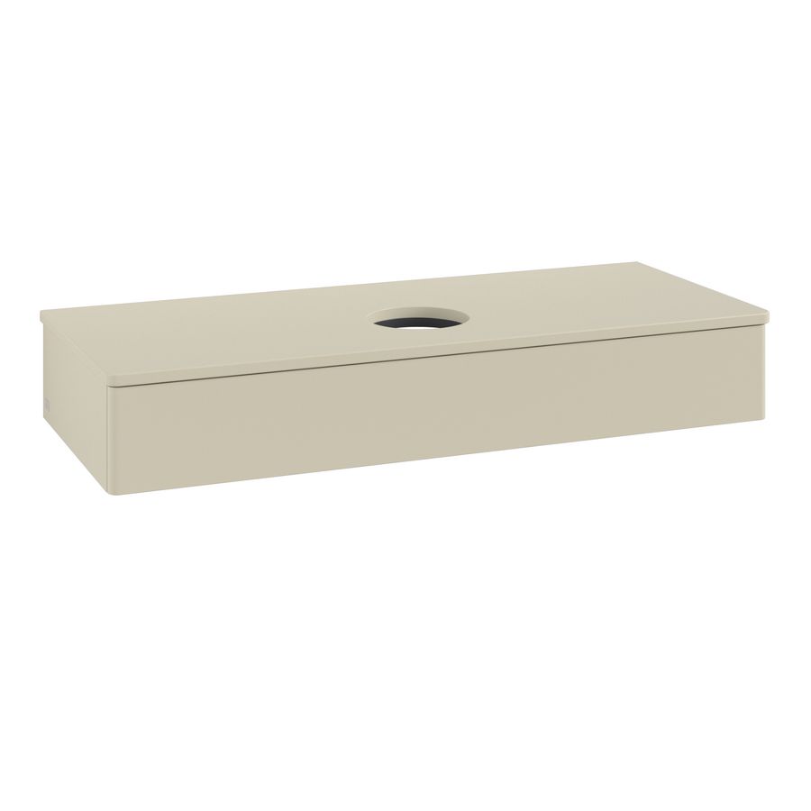 Wastafelonderkast Antao 1200x190x500mm S.Grey Matt Lacquer K10010HJ