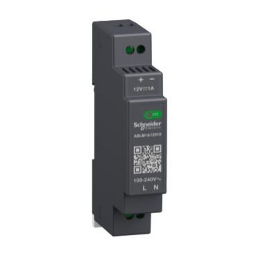 Regulated Power Supply 100-240V AC 12V 1 A single phase Mod