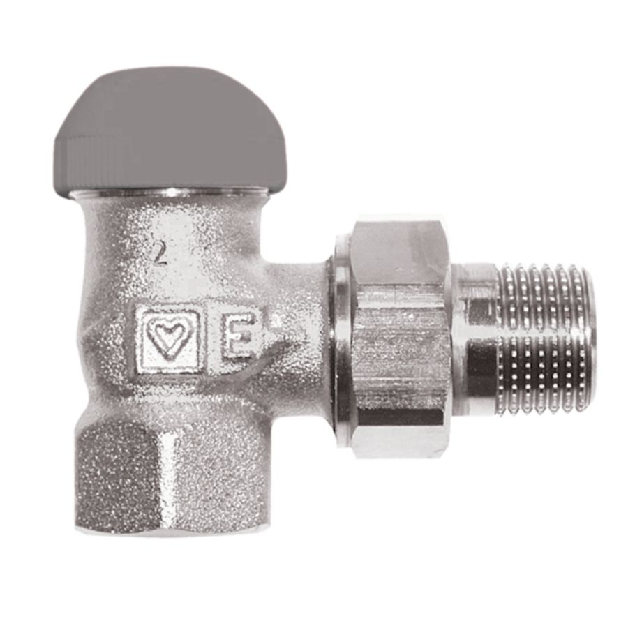Thermostatische afsluiter TS90 E haaks 1/2 kvs=2 3 VVE=20