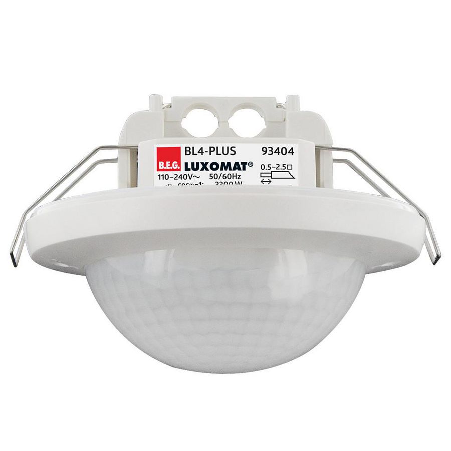 Aanwezigheidsmelder Plafondmontage 360gr. IB wit IP20 19m 1K