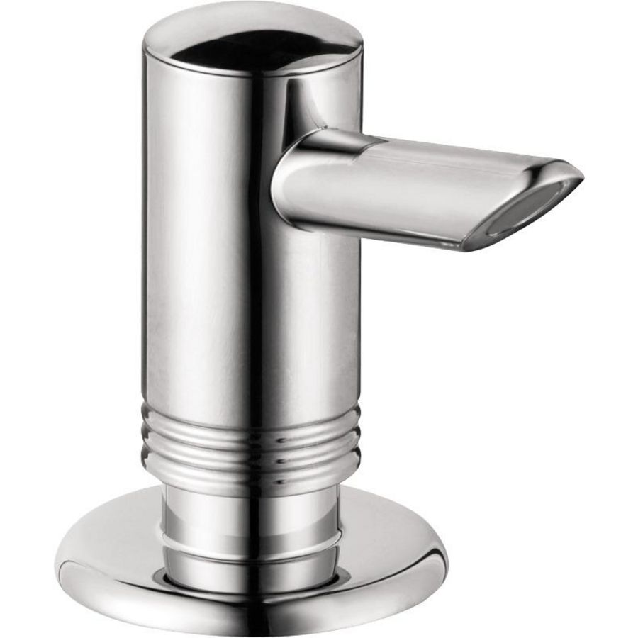 Dispenser voor zeep/afwasmiddel 40418340 brushed black chrome