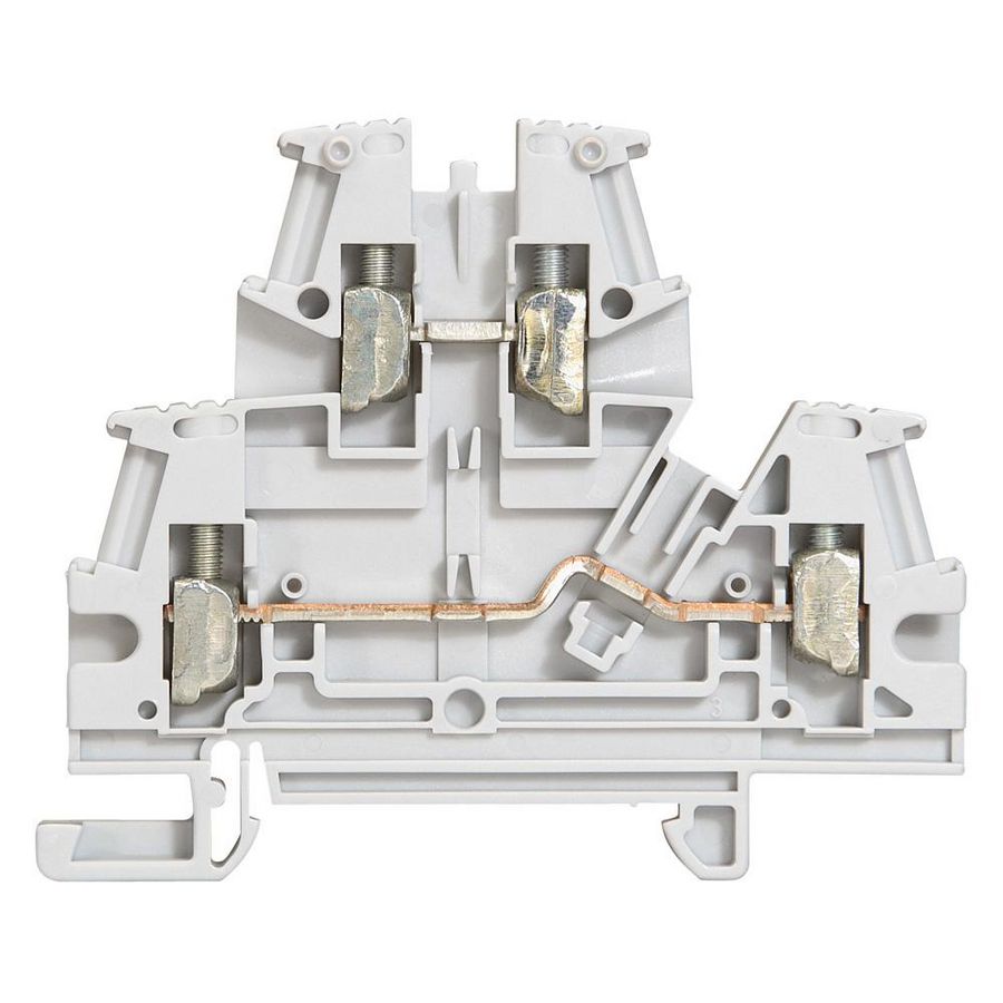 Rijgklem 2 etages 2.5mm² grijs Viking 3 VVE=60