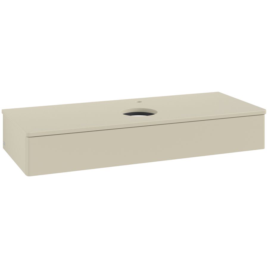 Wastafelonderkast Antao 1200x190x500mm S.Grey Matt Lacquer K10050HJ