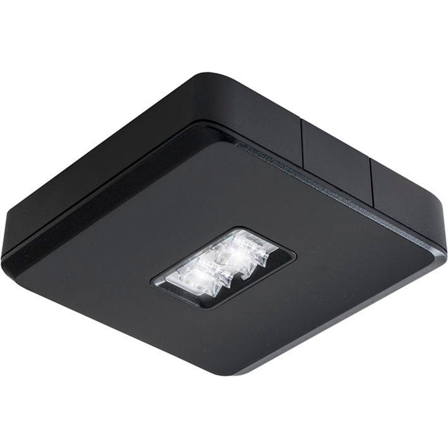 Centraal 2W 220V zwart opbouw led armat 7TCA091140R0522