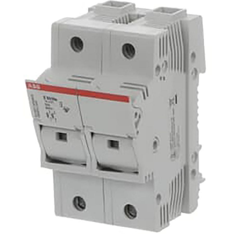 Zekeringhouder voor 14x 51mm zekeringen 2p max 50A+indicator