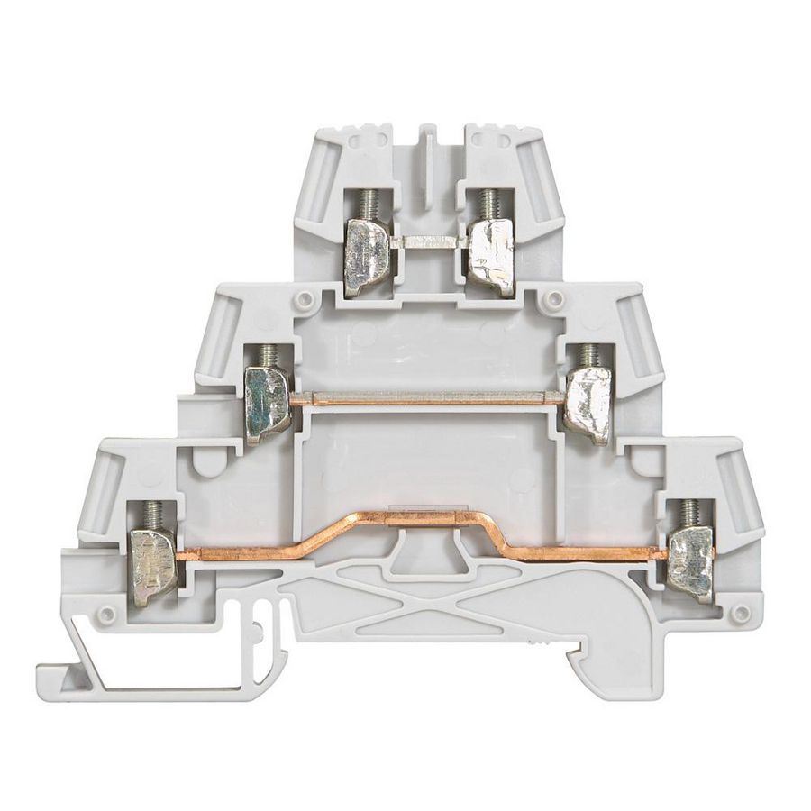 Rijgklem 3 etages 2.5mm² grijs Viking 3 VVE=50