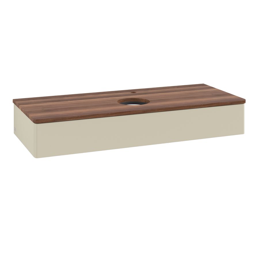 Wastafelonderkast Antao 1200x190x500mm S.Grey Matt Lacquer K10052HJ